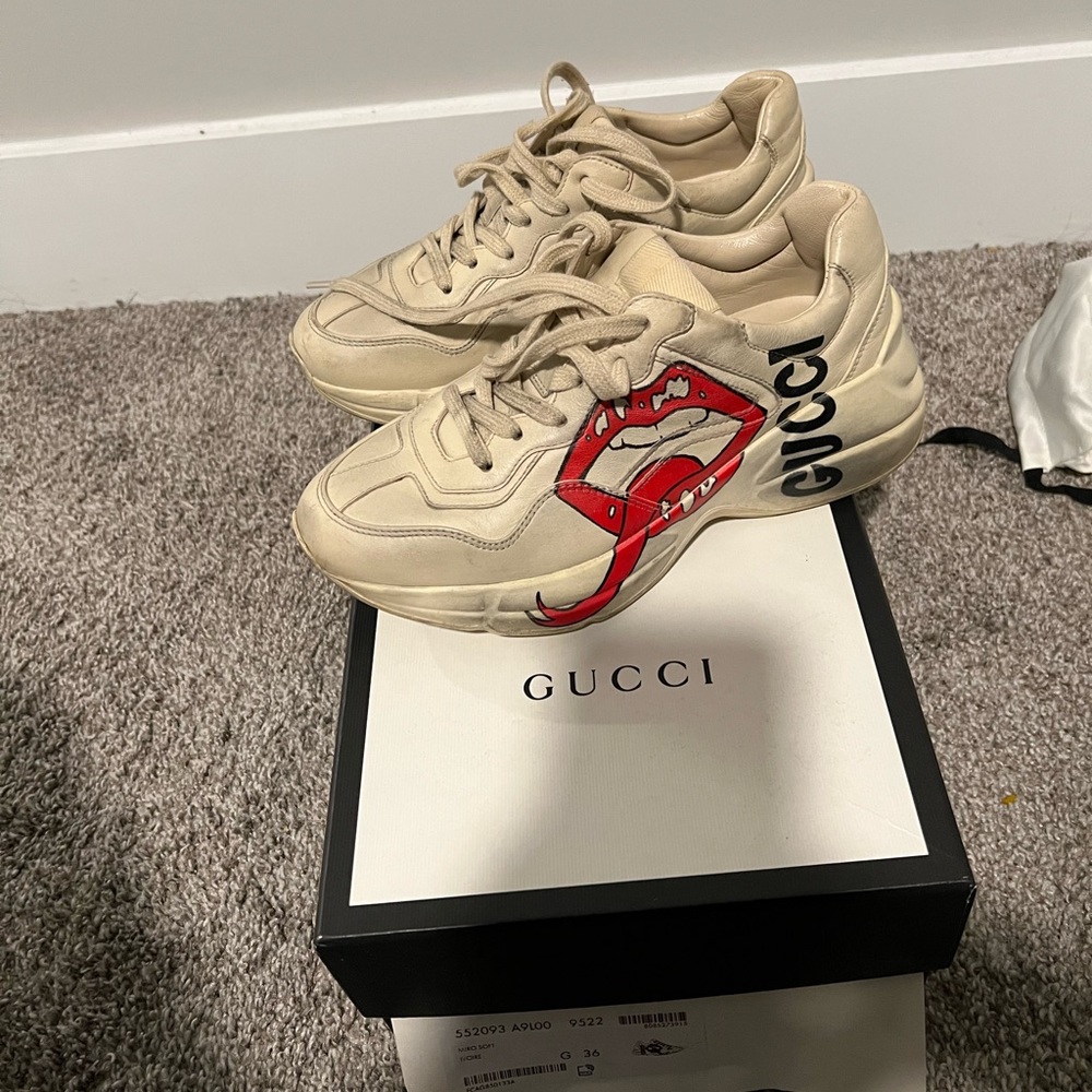 Authentic Gucci sneakers